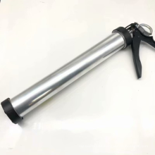 Pistola de calafateo de salchicha de aluminio para sellador de silicona